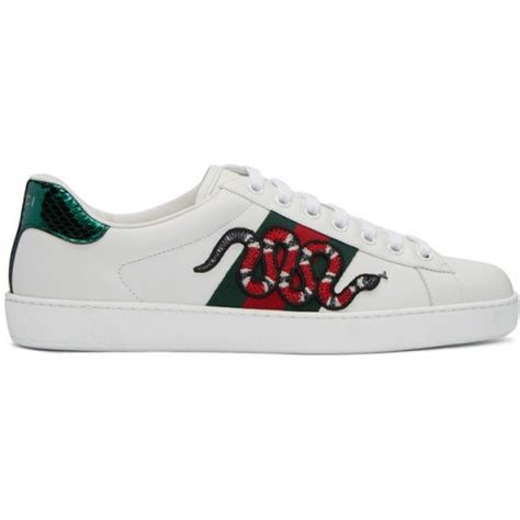 gucci sneaker serpente|Gucci Ace Sneakers for Men .